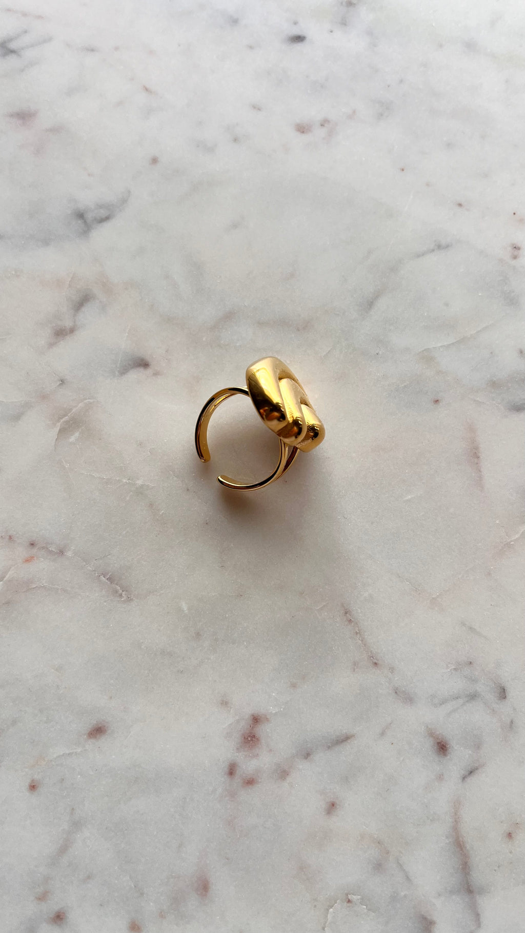 Golden Eclipse Ring