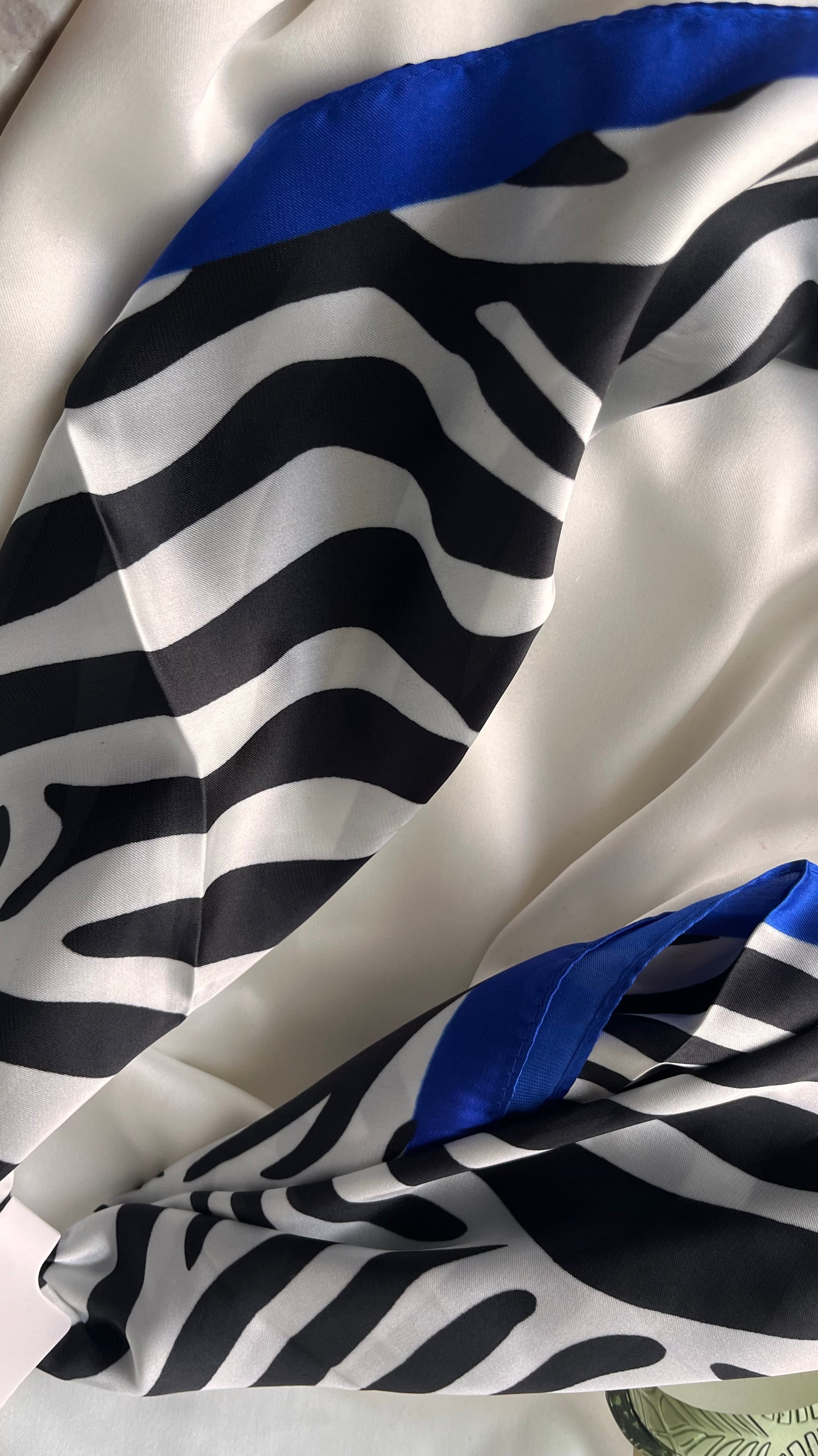 Marcella blue details Bandanas