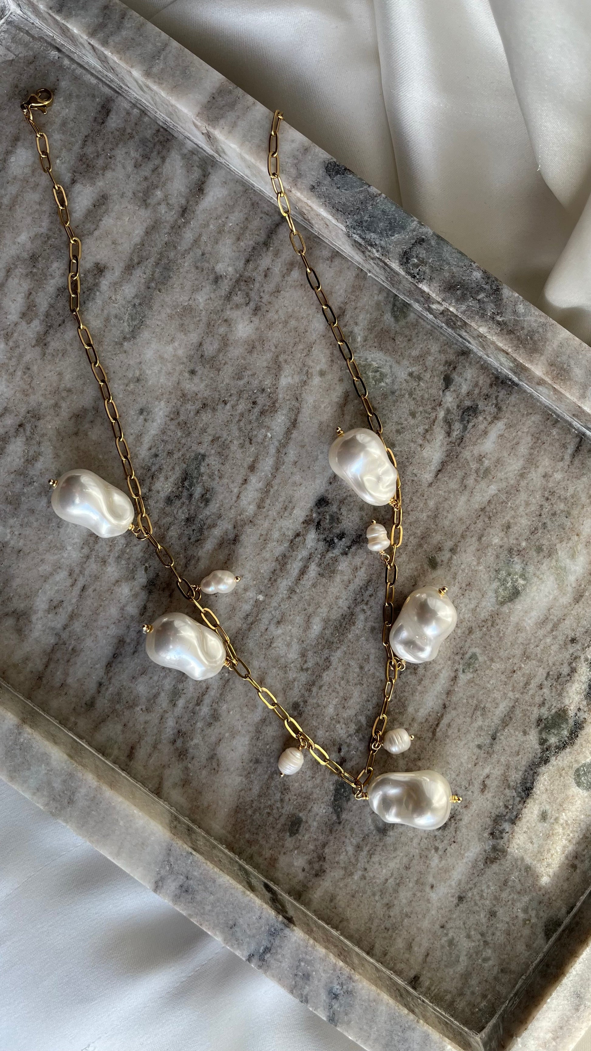 Ariel Pearl Necklace