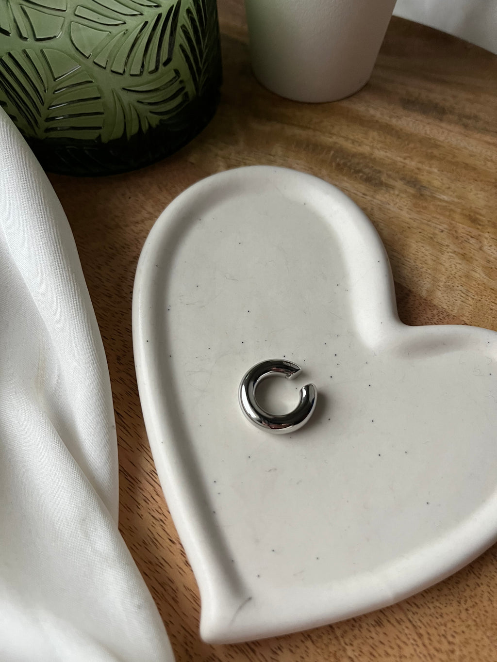 Minimal Silver Ear Cuff