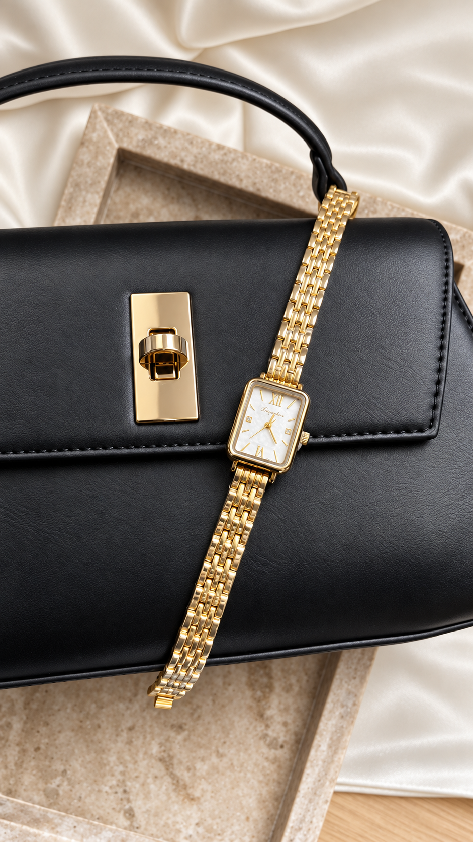 Manhattan Gold Watch