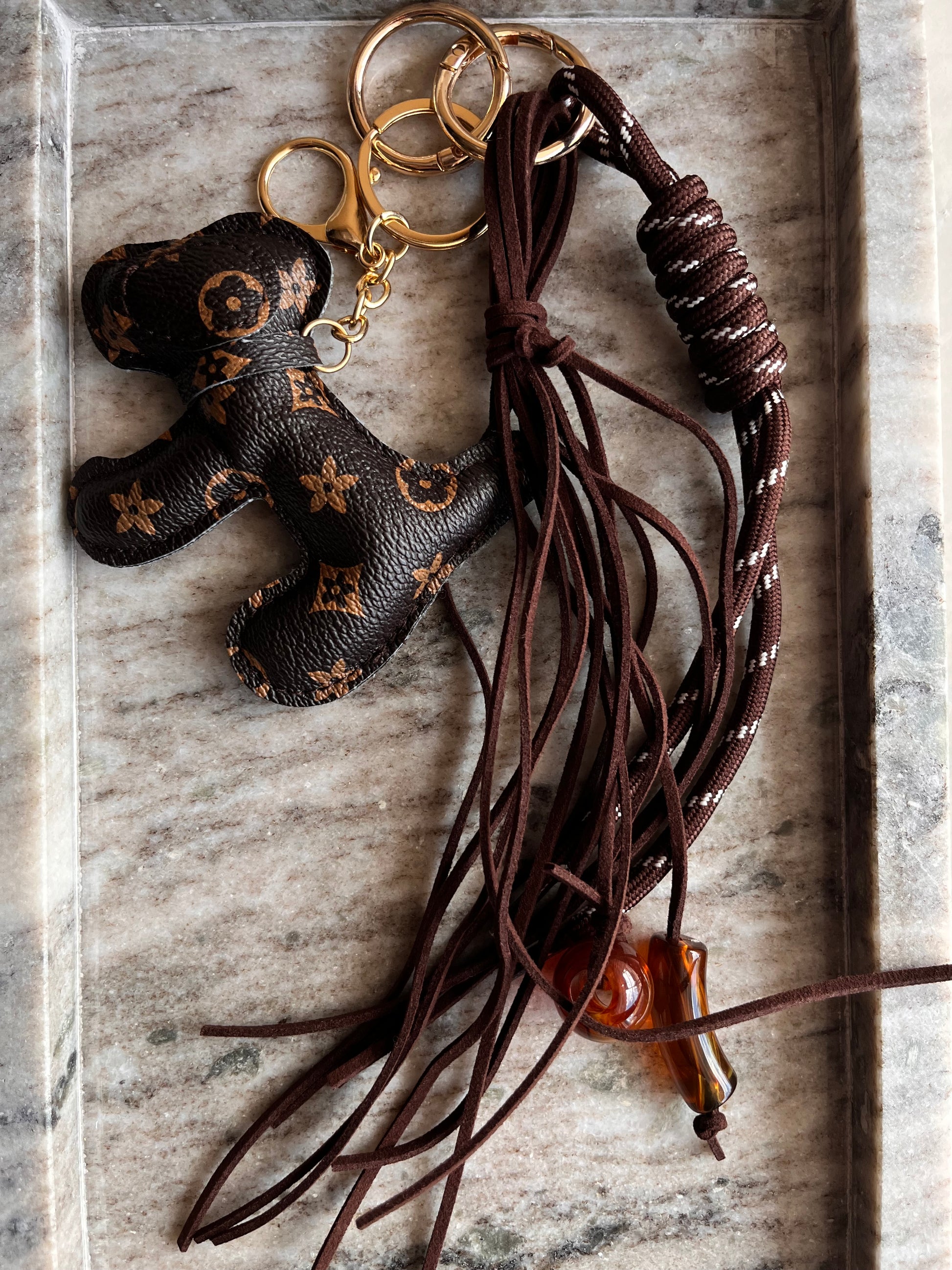 Cocoa Puppy Bag Charm