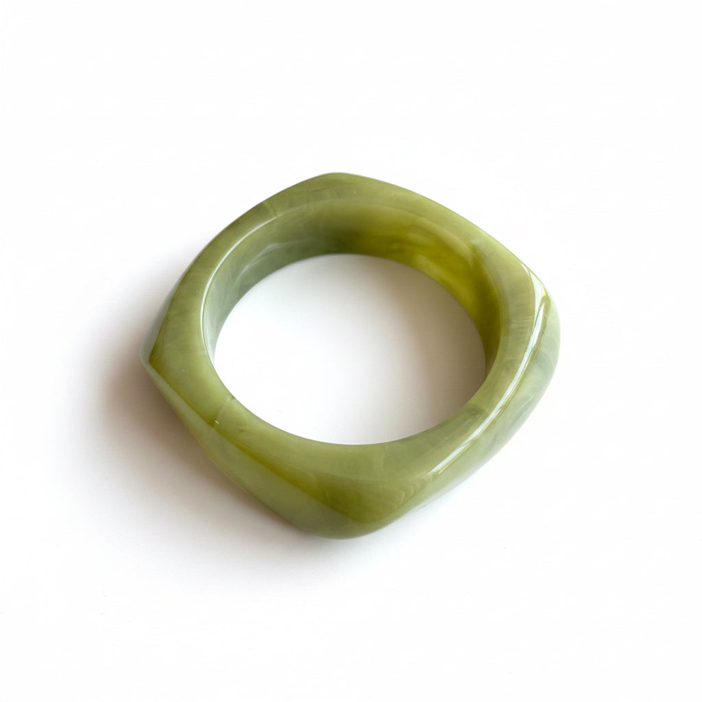 Matcha Latte Square Bracelet