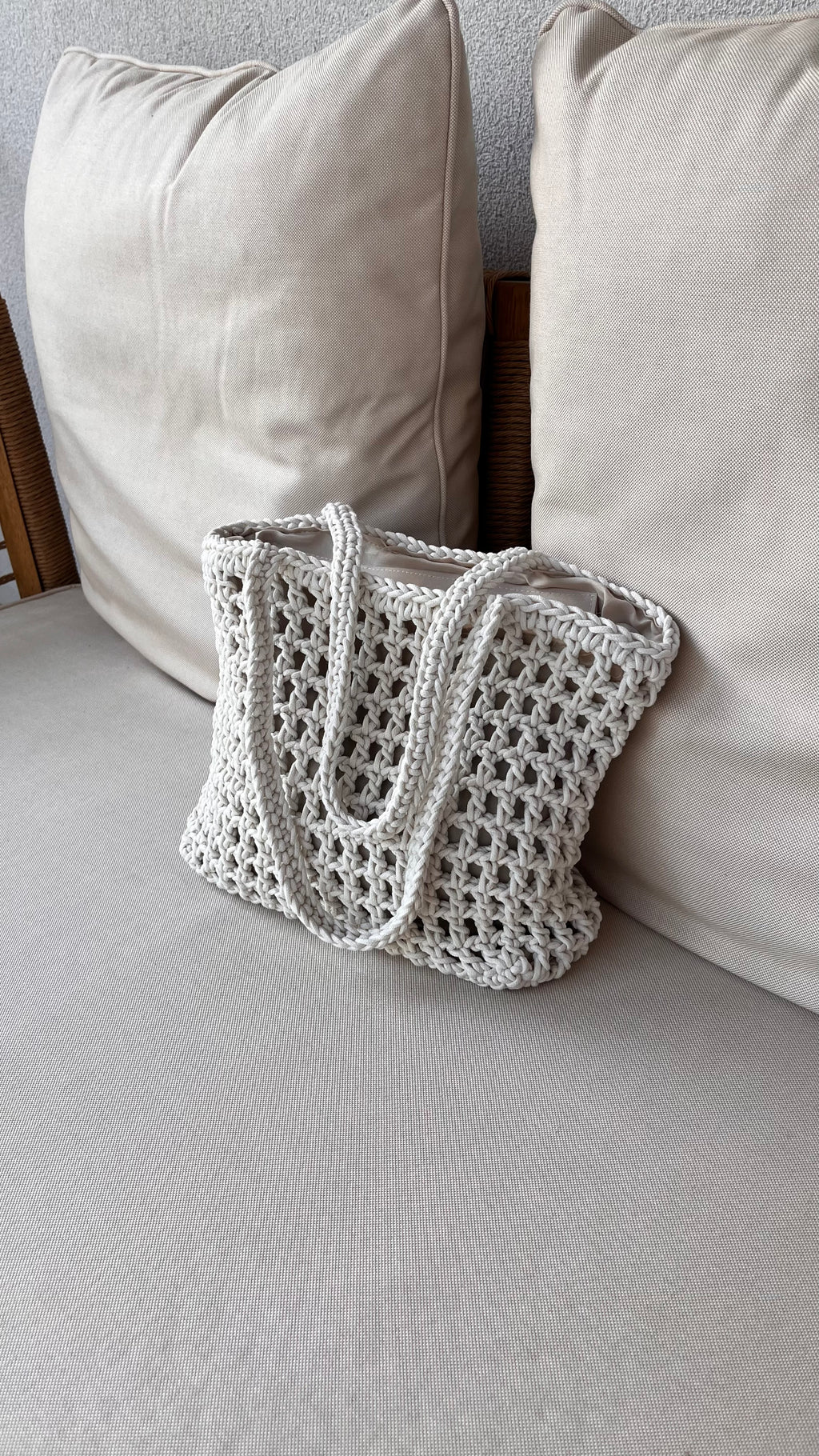 Ariana Crochet Tote Bag