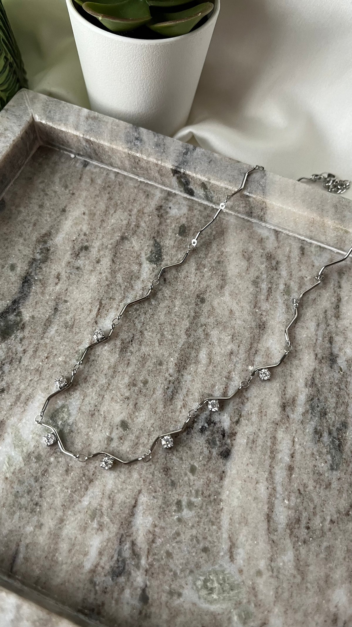 Odette Necklace Silver