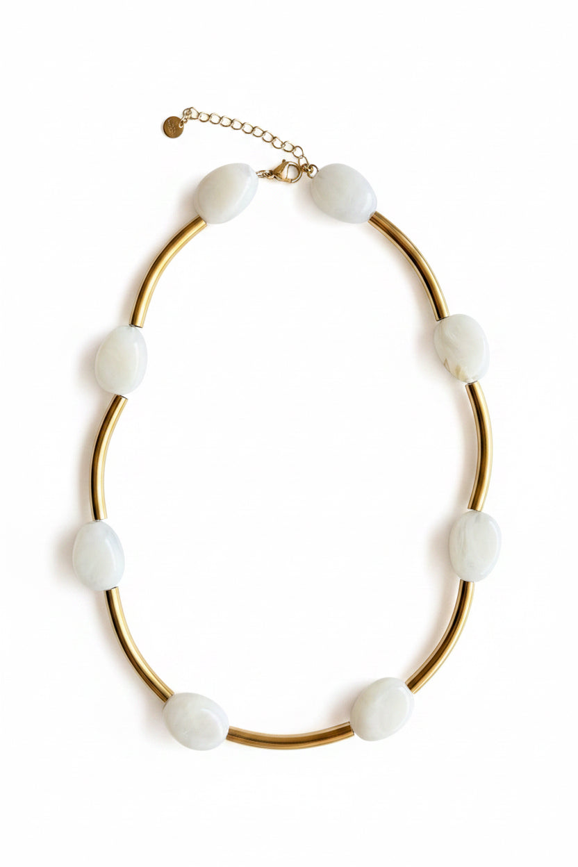 Mediterranean Pearl Necklace