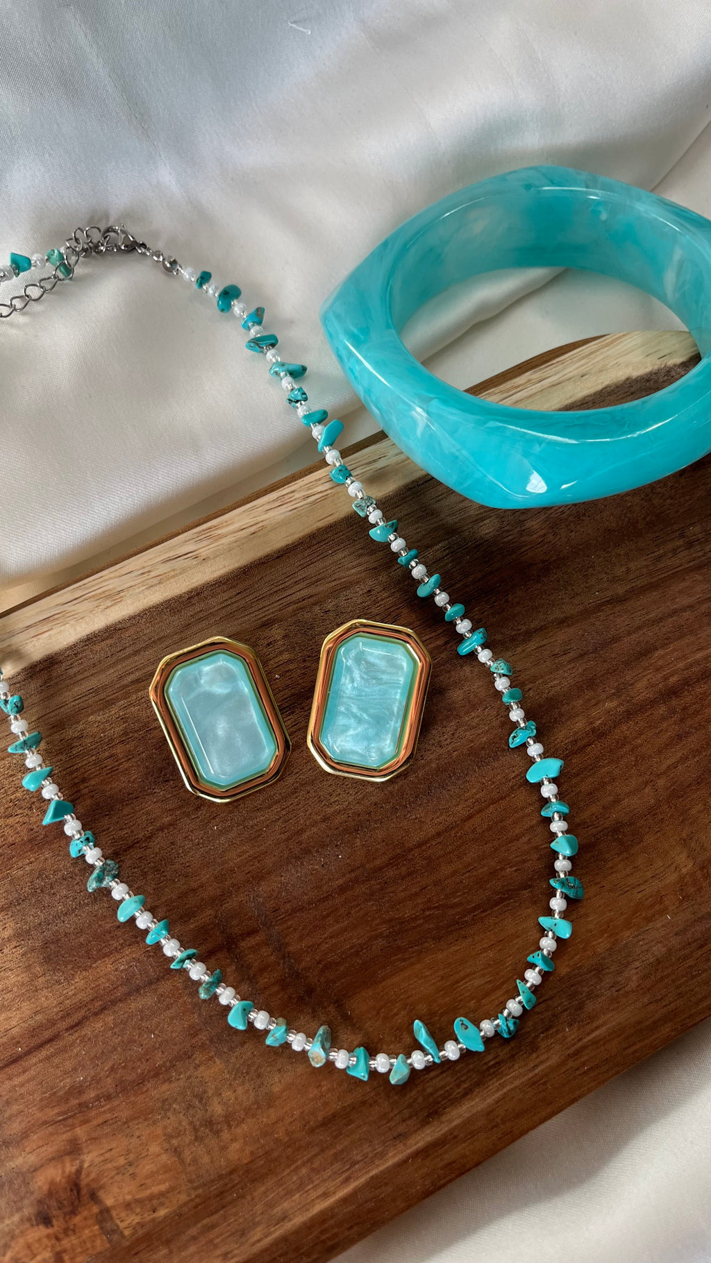 Ocean blue necklace