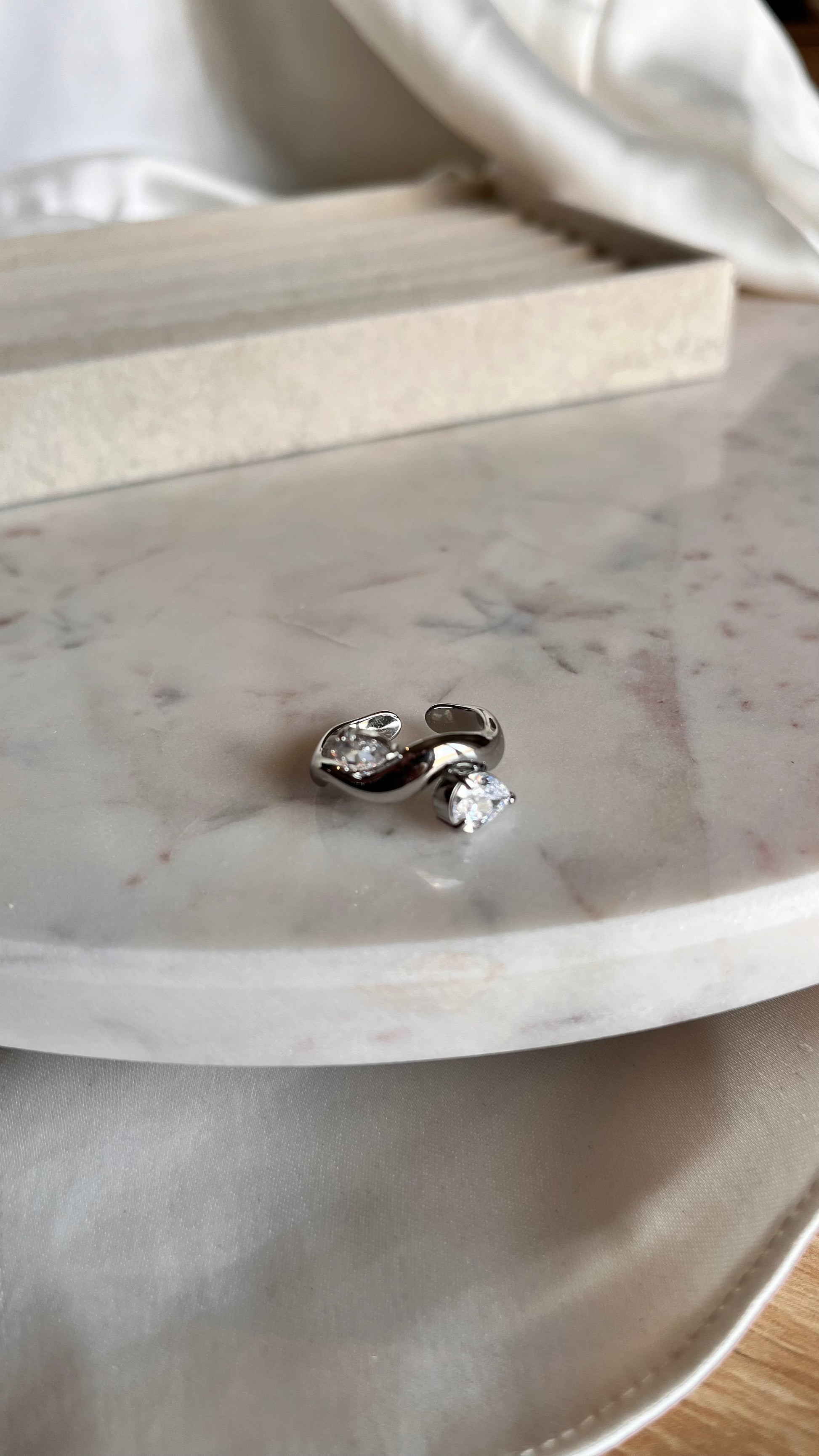 Alodie Silver ring