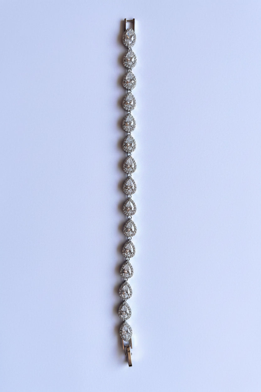 Pearl Radiance Tennis Bracelet