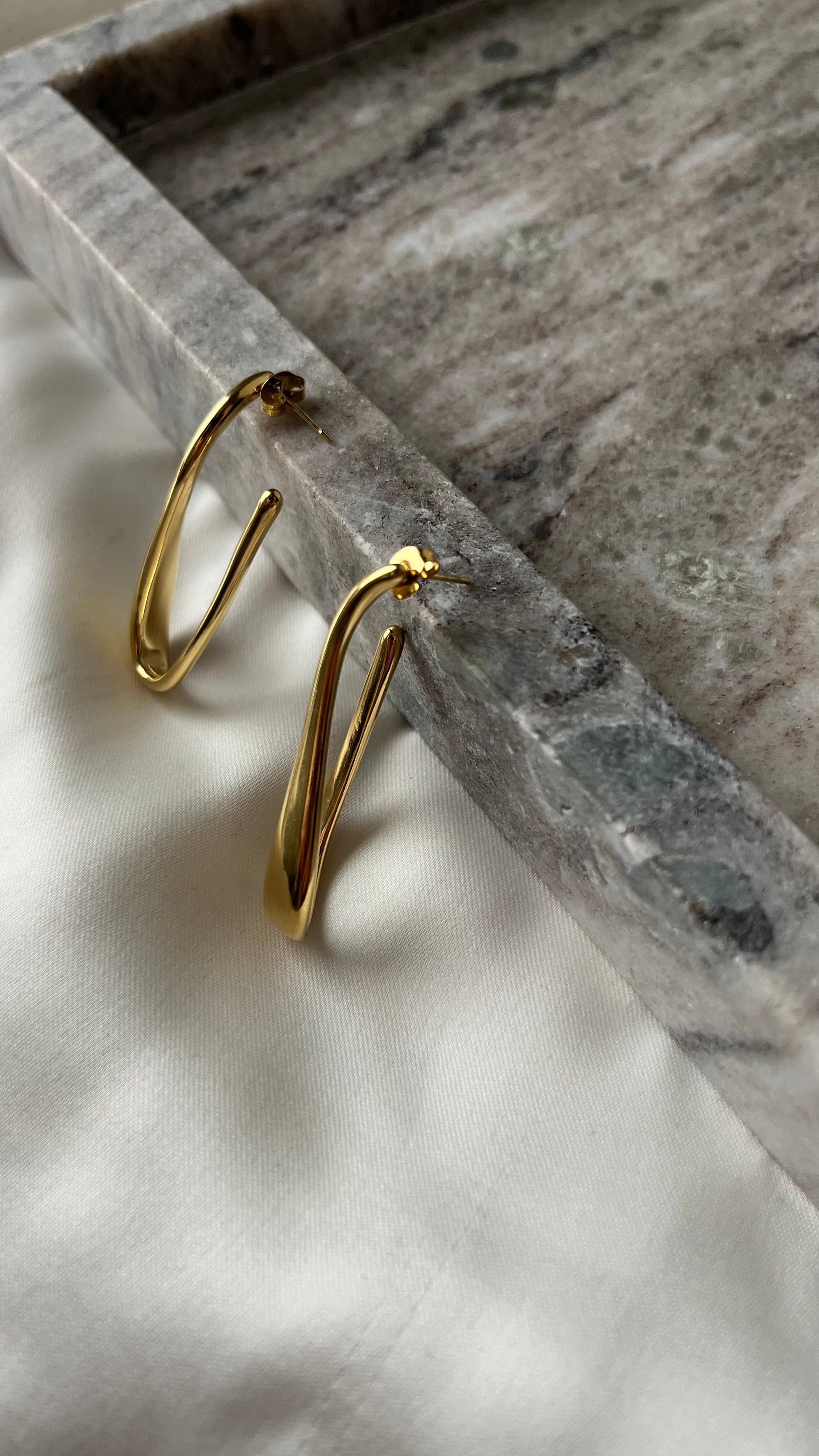 Cassia Earrings Gold