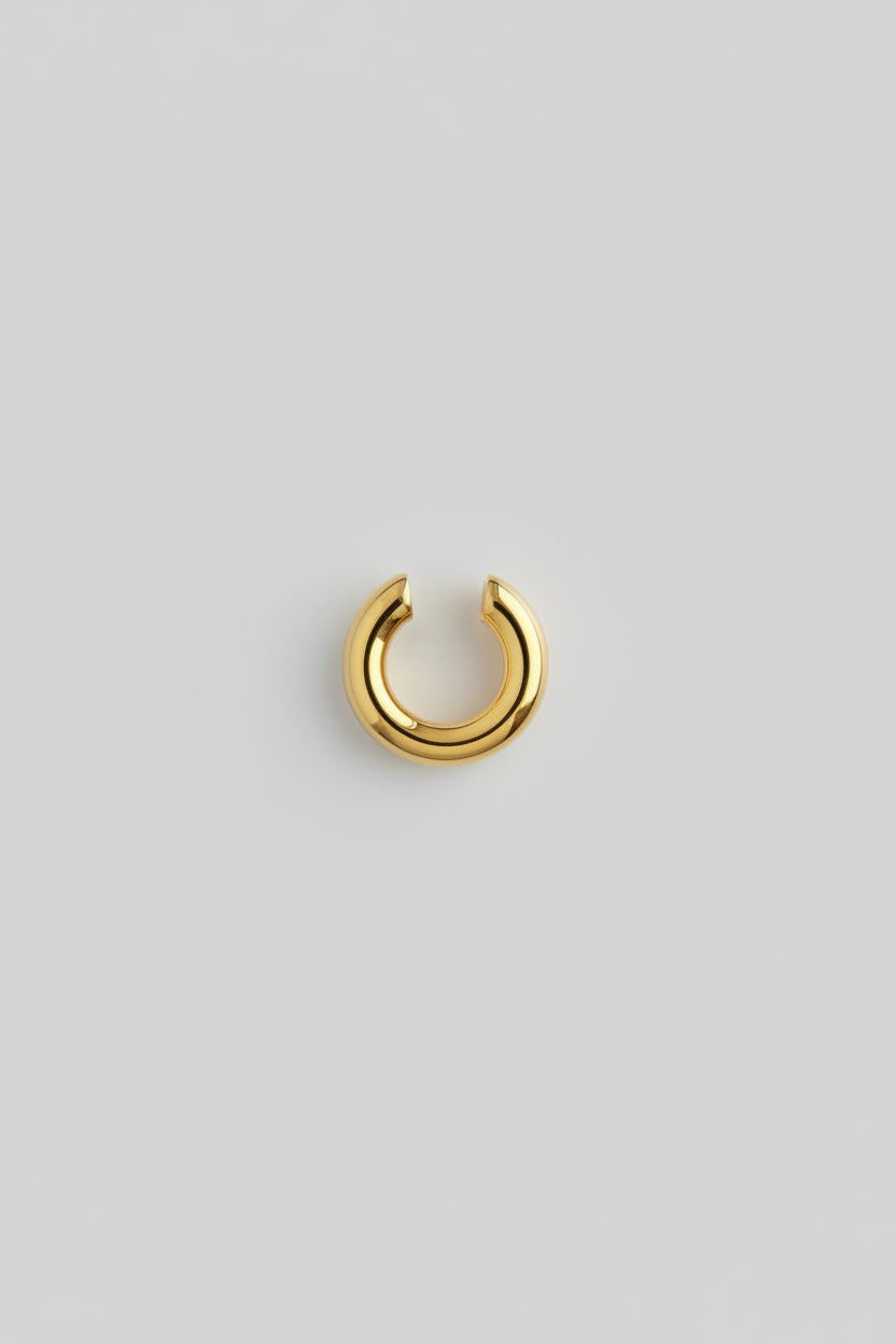 Minimal Silver Ear Cuff