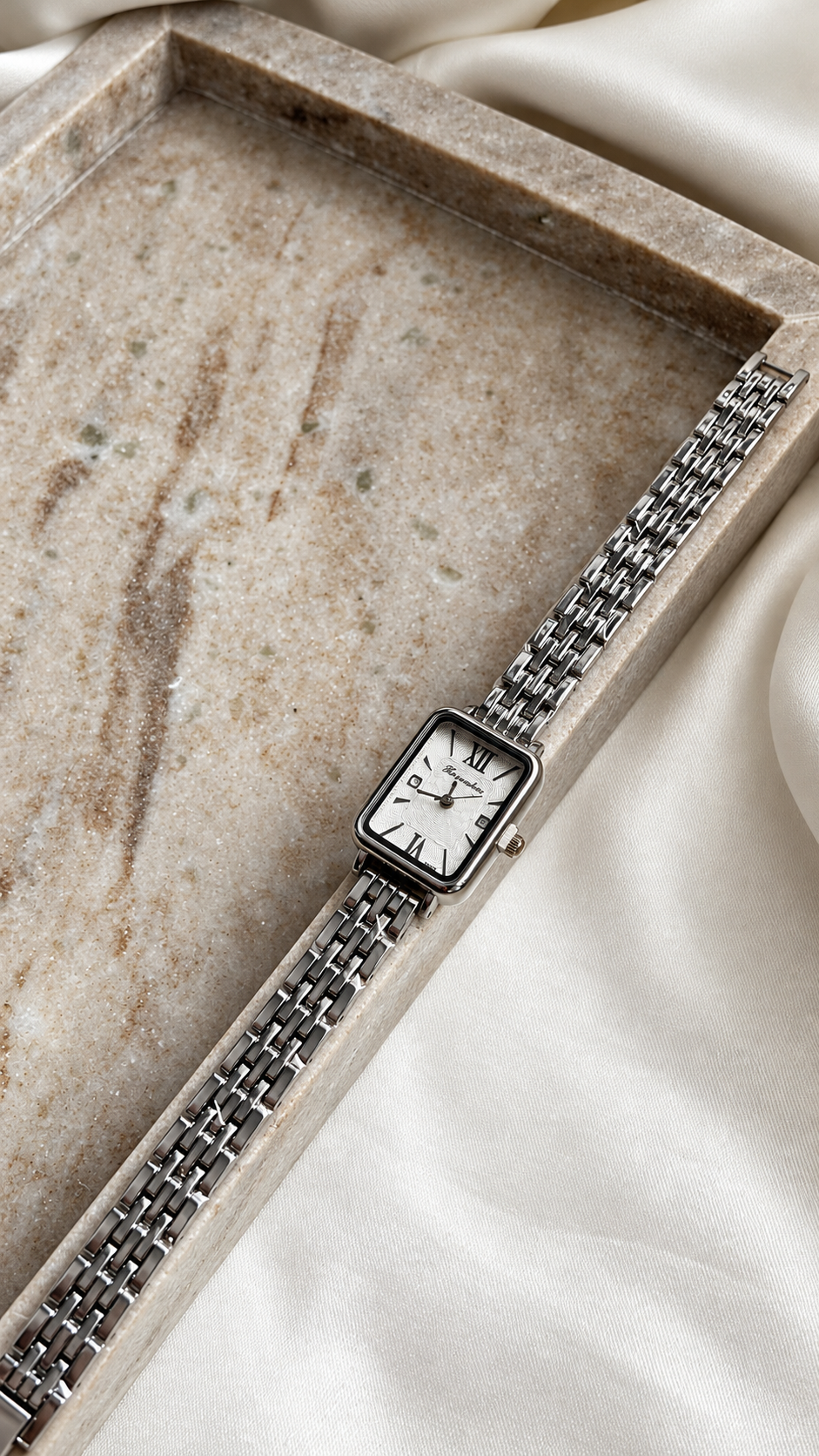 Manhattan Silver Watch