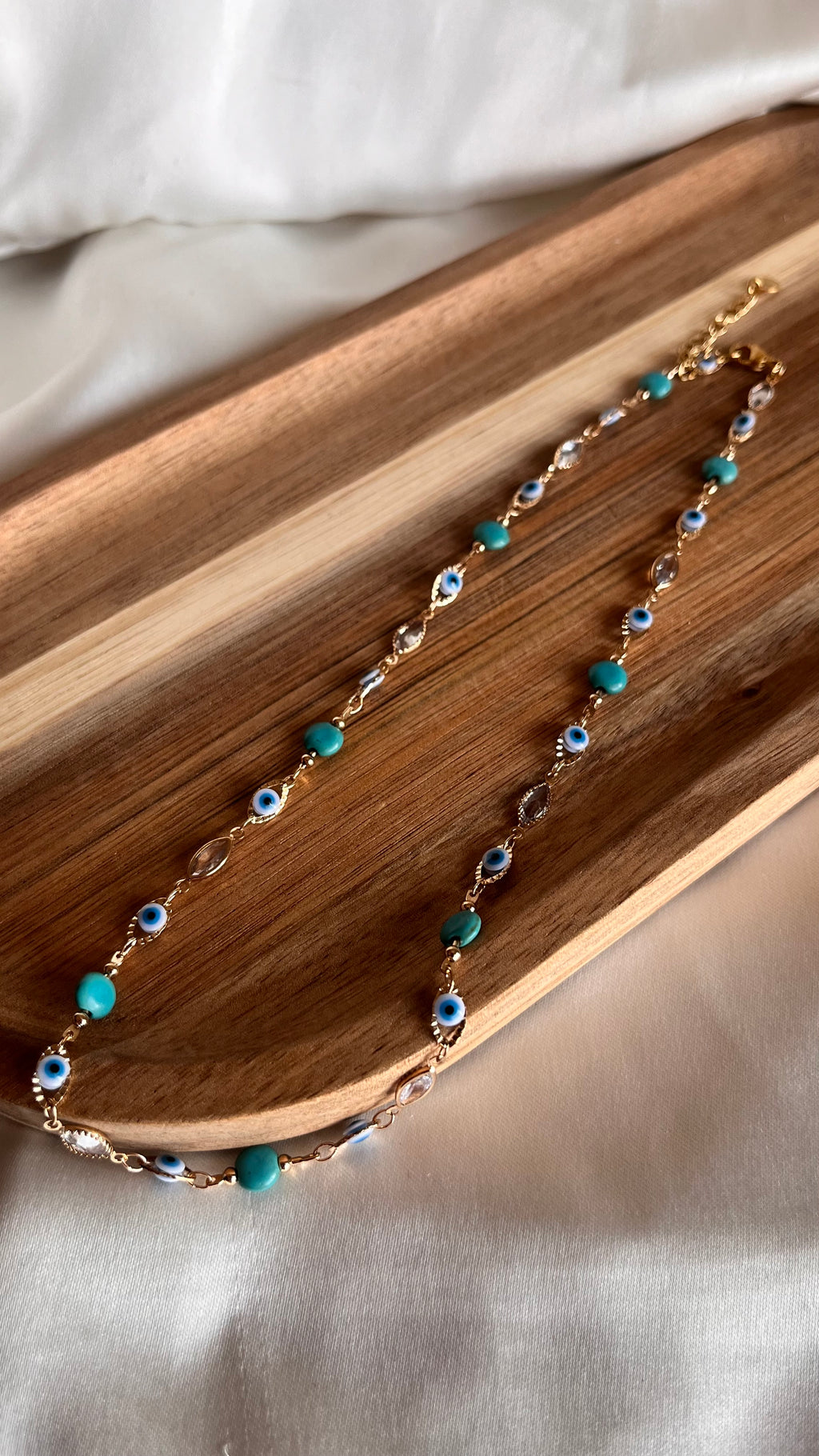 Blue Eye Elegance Necklace