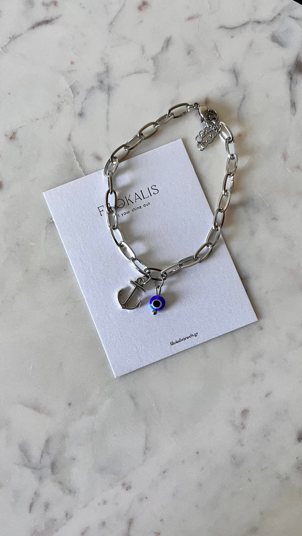 Aigaio silver bracelet