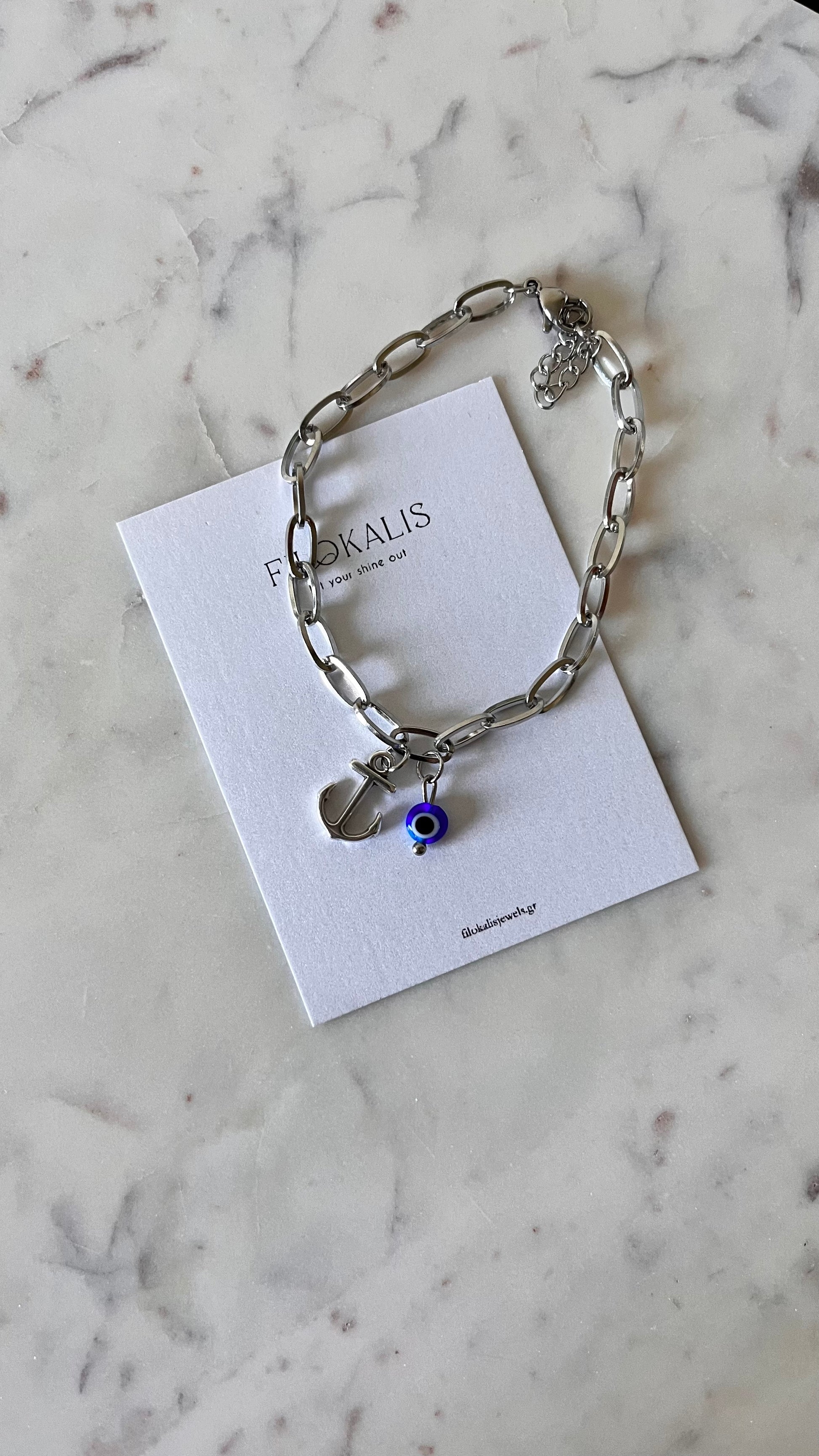 Aigaio silver bracelet