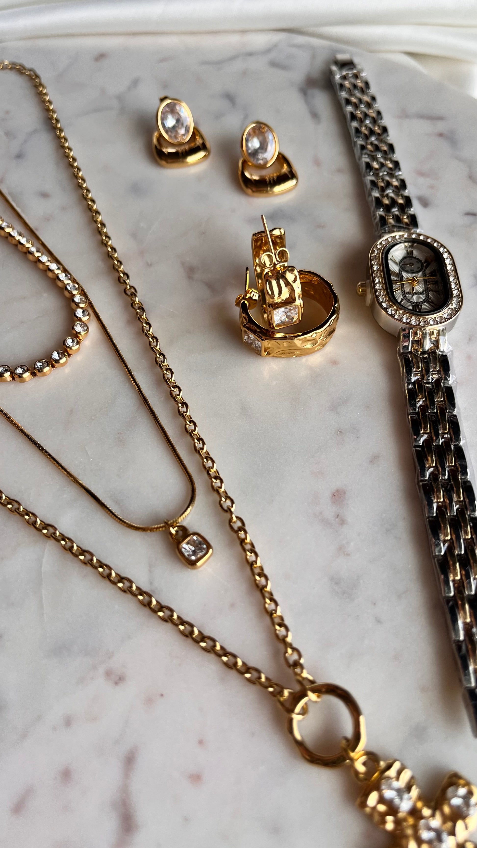 Necklace Crystal Drop