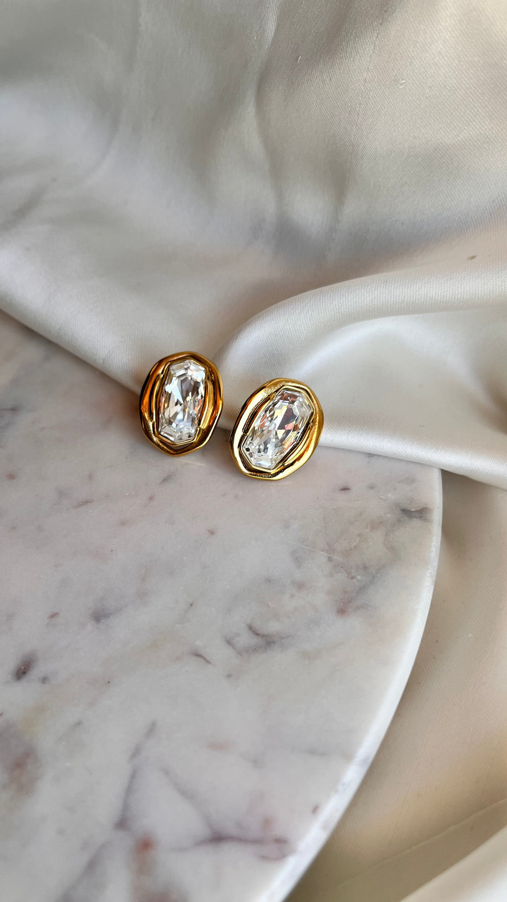 Earrings Crystal Glow