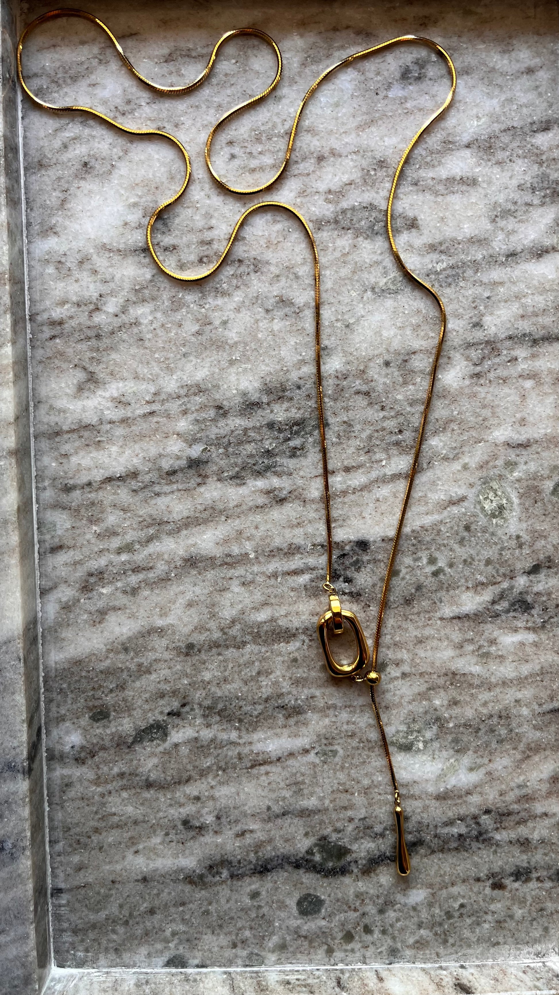 Golden Drift Necklace