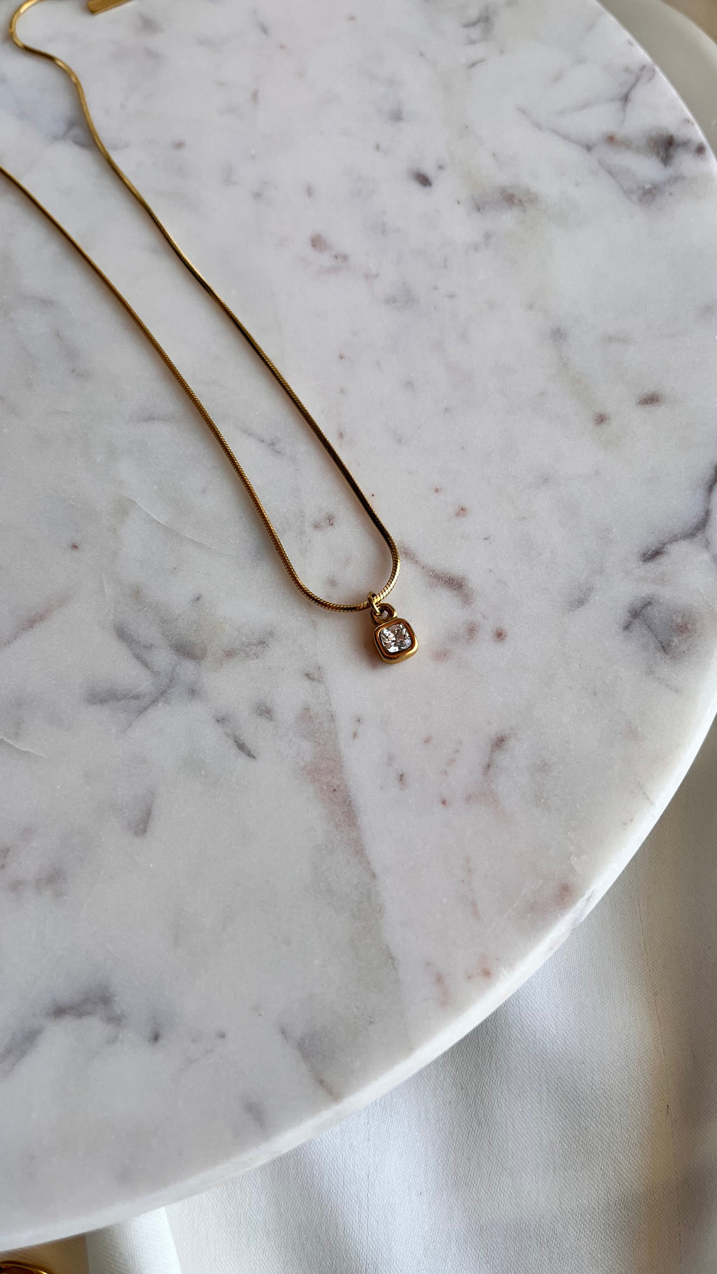 Necklace Crystal Drop