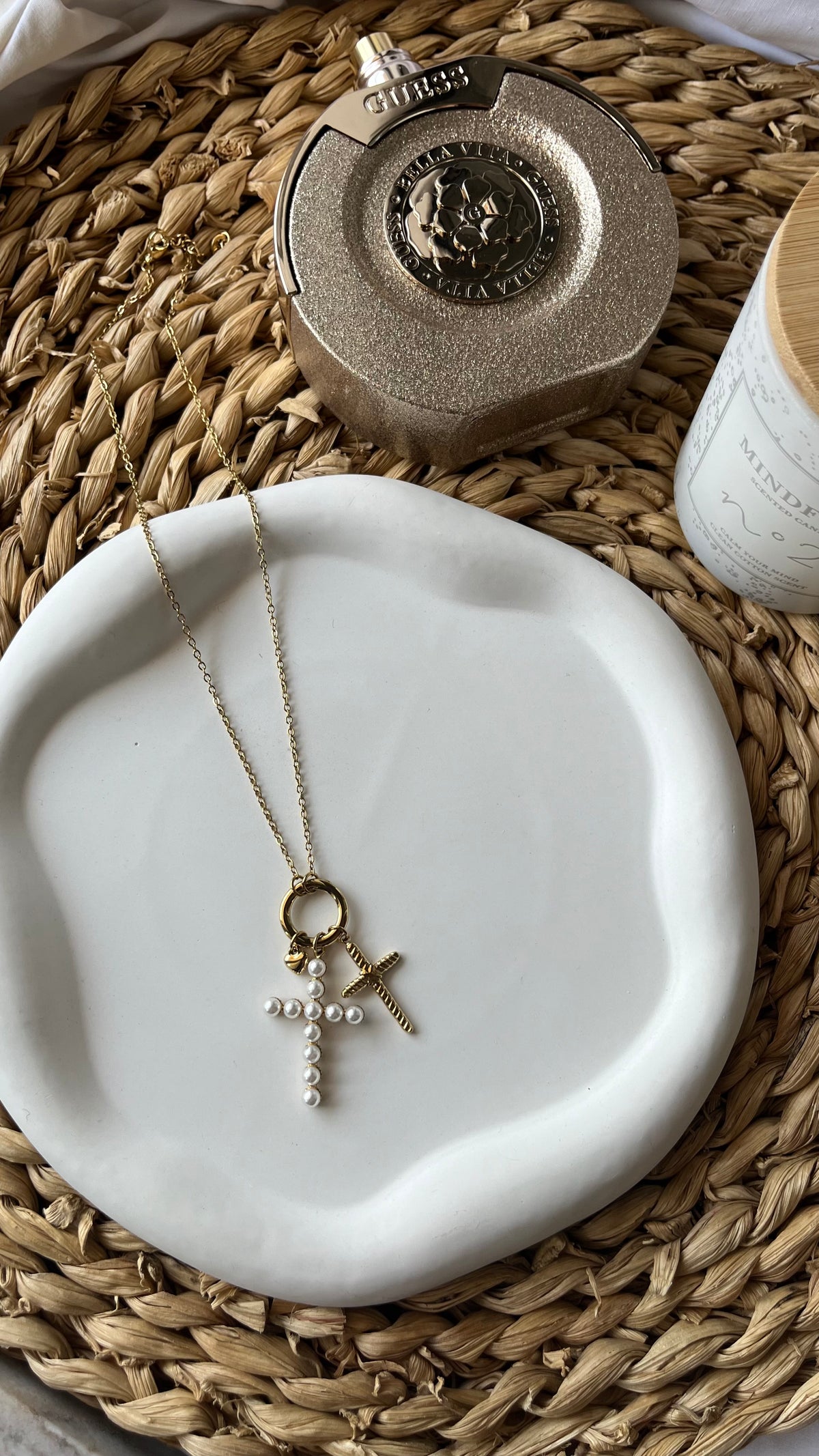 Faith & Pearls Necklace