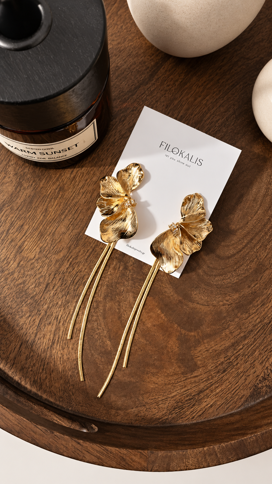 Orchid Earrings