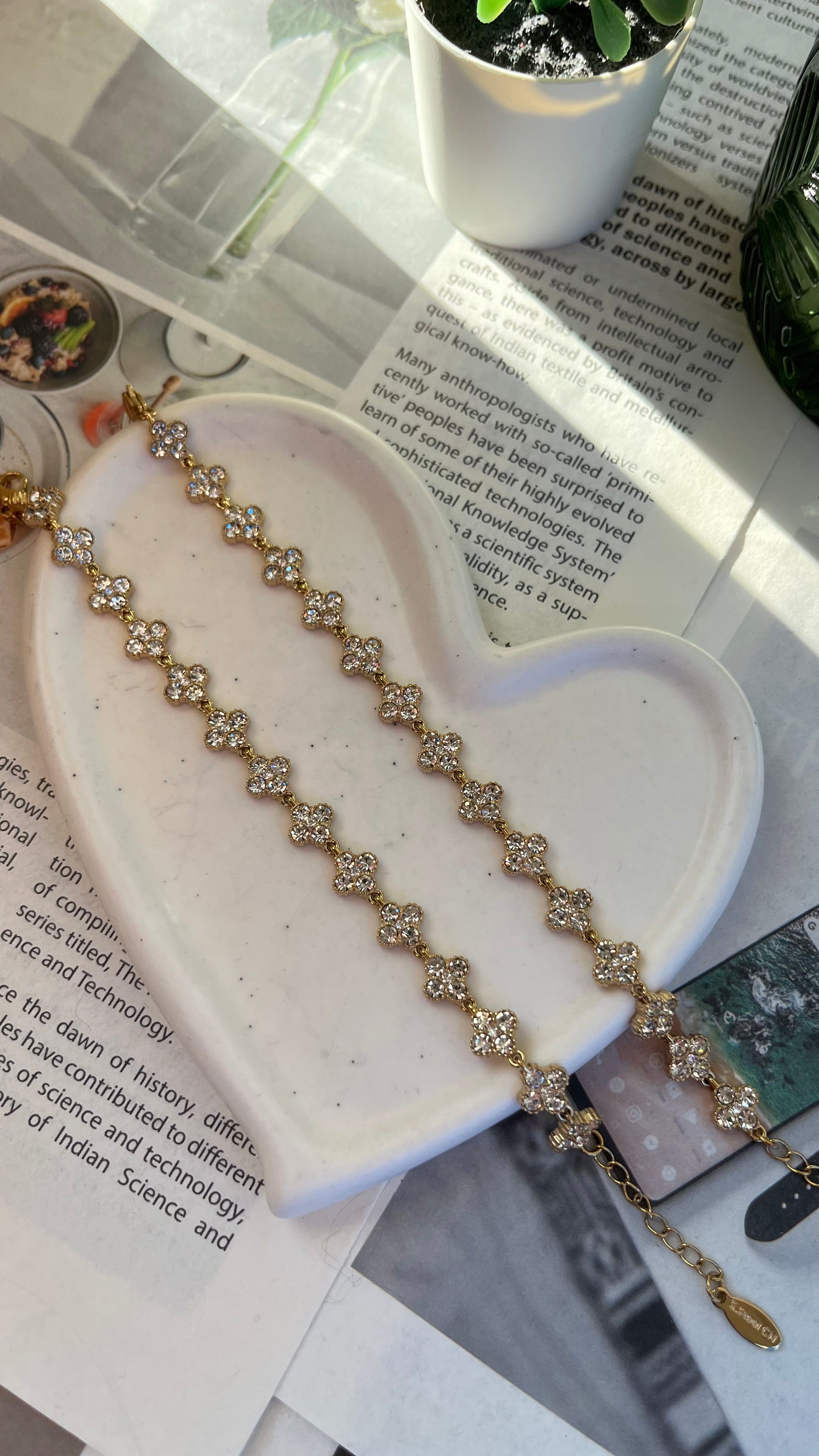 Aleena Gold Bracelet