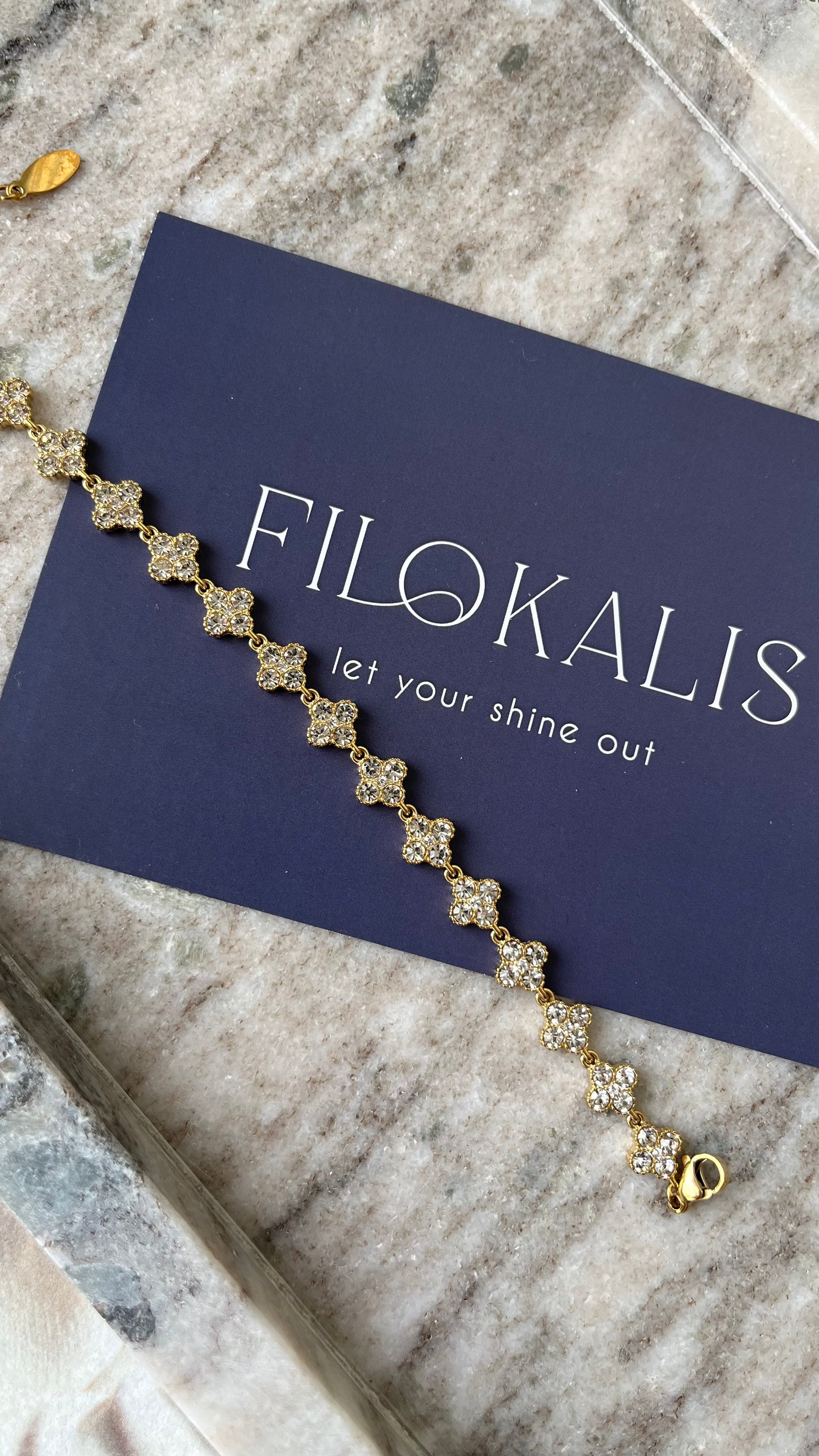 Aleena Gold Bracelet