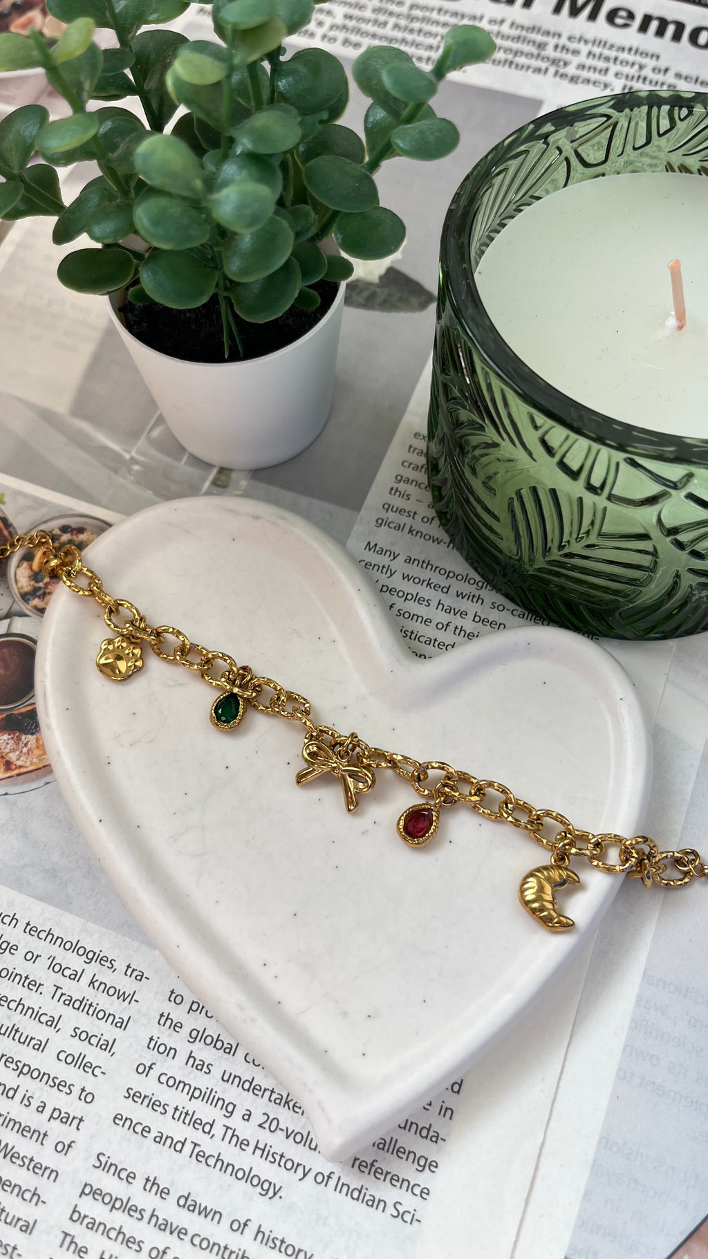 Celestial Love Gold Bracelet