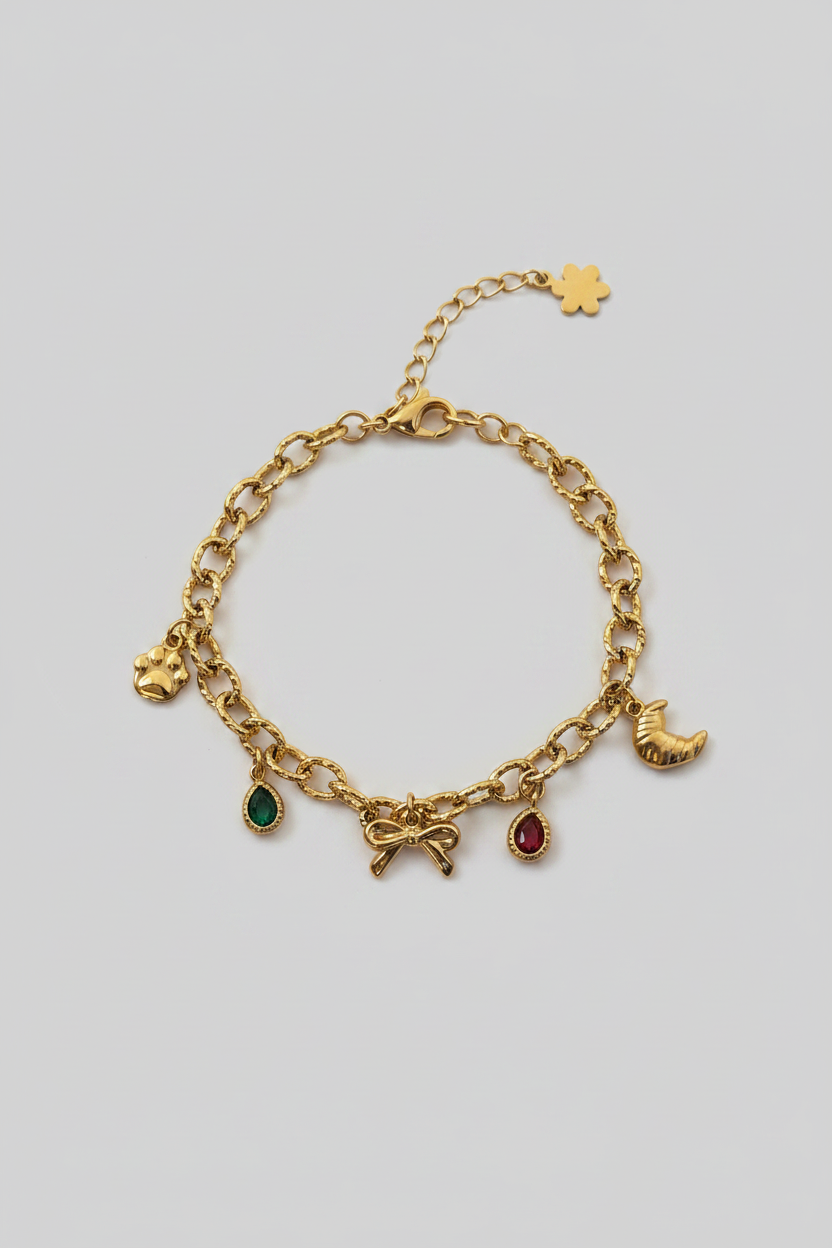 Celestial Love Gold Bracelet